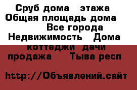 Сруб дома 2 этажа › Общая площадь дома ­ 200 - Все города Недвижимость » Дома, коттеджи, дачи продажа   . Тыва респ.